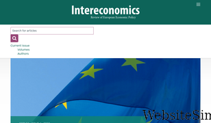 intereconomics.eu Screenshot