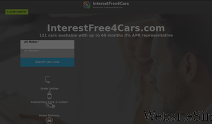 interestfree4cars.com Screenshot