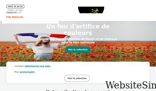 interflora.fr Screenshot