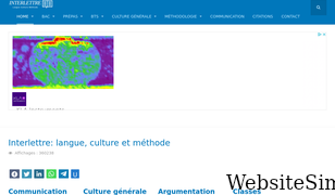 interlettre.com Screenshot