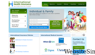 international-health-insurance.com Screenshot