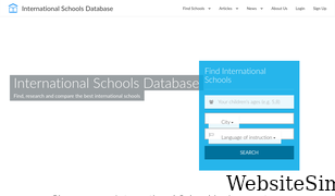 international-schools-database.com Screenshot