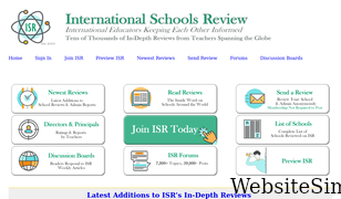 internationalschoolsreview.com Screenshot