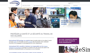 internationalsos.fr Screenshot