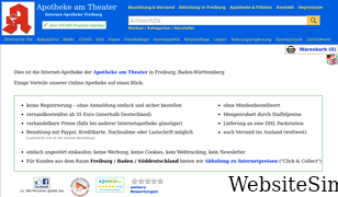 internet-apotheke-freiburg.de Screenshot