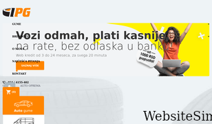 internet-prodaja-guma.com Screenshot