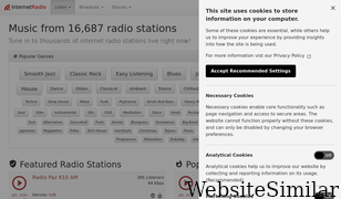 internet-radio.com Screenshot