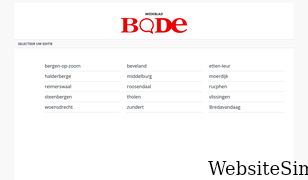 internetbode.nl Screenshot