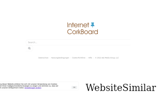 internetcorkboard.com Screenshot