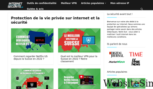 internetetsecurite.ch Screenshot