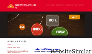 internetslang.com Screenshot