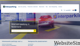 interparking.nl Screenshot