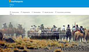 interpatagonia.com Screenshot