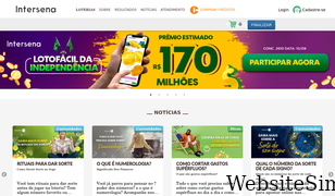 intersena.com.br Screenshot