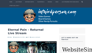 inthirdperson.com Screenshot