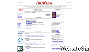 intratext.com Screenshot