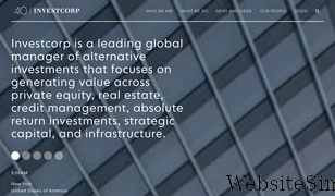 investcorp.com Screenshot