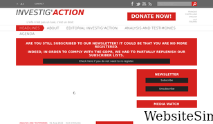 investigaction.net Screenshot