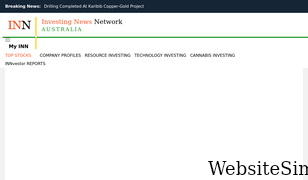 investingnews.com.au Screenshot