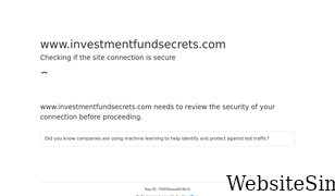 investmentfundsecrets.com Screenshot