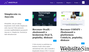 investplus.cz Screenshot