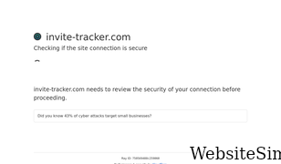 invite-tracker.com Screenshot