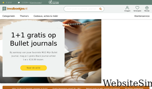 invulboekjes.nl Screenshot