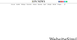 ionnews.mu Screenshot
