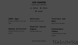 ioshaven.com Screenshot