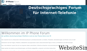 ip-phone-forum.de Screenshot