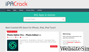 ipacrack.com Screenshot