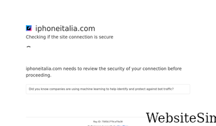 iphoneitalia.com Screenshot