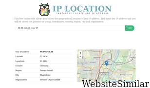 iplocation.com Screenshot