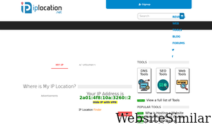 iplocation.net Screenshot
