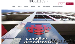 ipolitics.ca Screenshot