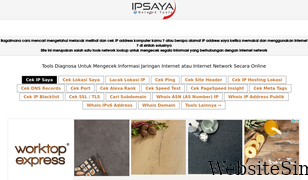 ipsaya.com Screenshot