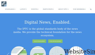 iptc.org Screenshot