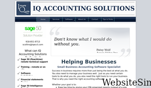 iqaccountingsolutions.com Screenshot