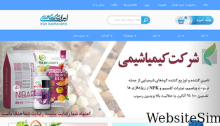 irankeshavarzi.com Screenshot