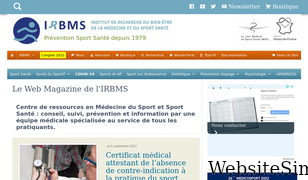 irbms.com Screenshot