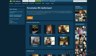 irc-galleria.net Screenshot