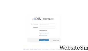 irisopenspace.co.uk Screenshot