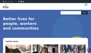 iriss.org.uk Screenshot