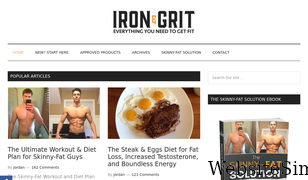 ironandgrit.com Screenshot