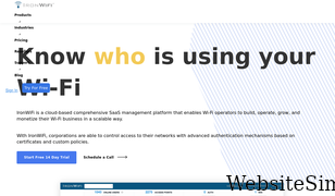 ironwifi.com Screenshot