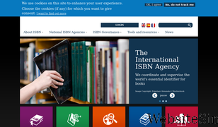 isbn-international.org Screenshot