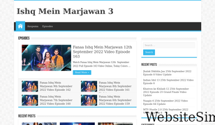 ishqmeinmarjawan3.com Screenshot