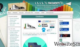 isisfacchinetti.edu.it Screenshot