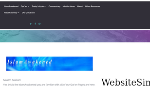 islamawakened.com Screenshot