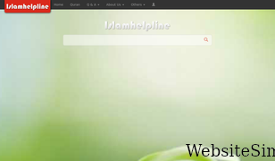 islamhelpline.net Screenshot